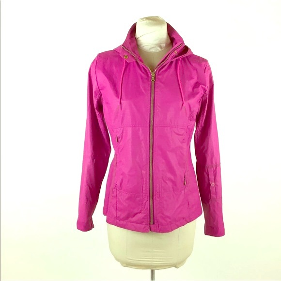 Title Nine Windbreaker Jacket Size XS Pink - Picture 3 of 8
